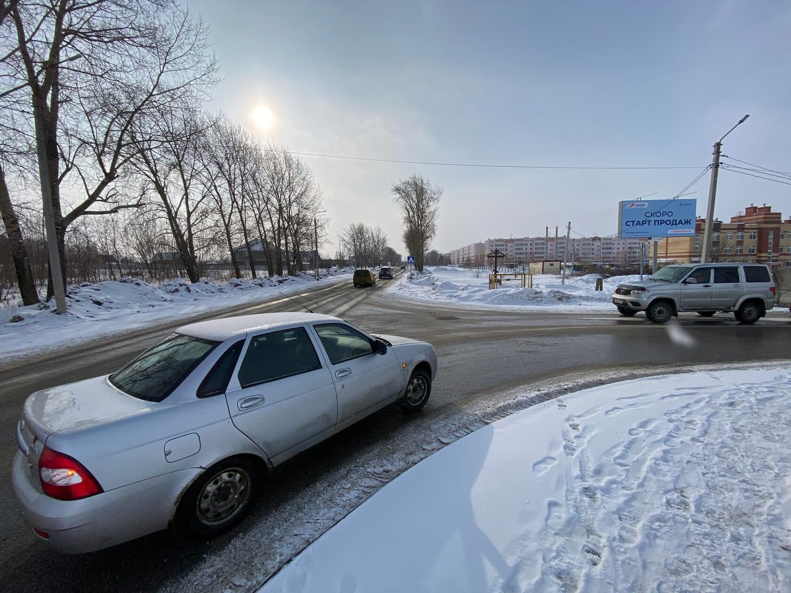 Билборд 6×3 — ул. Центральная, 1 (Гамово)