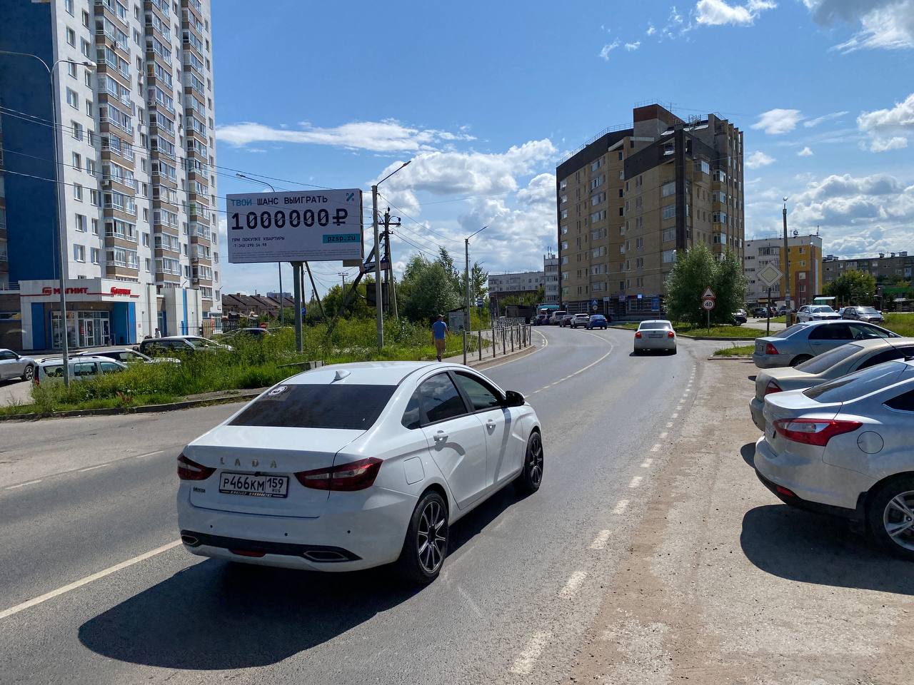 Билборд 6×3, ул. Камская, 2/2 (м-рн Кондратово)